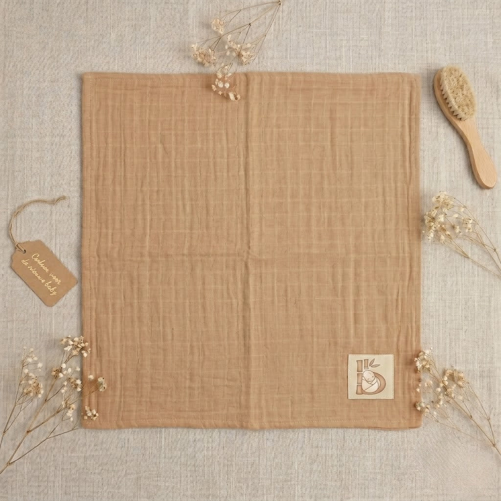 Hydrofiele doek 60x60 terracotta